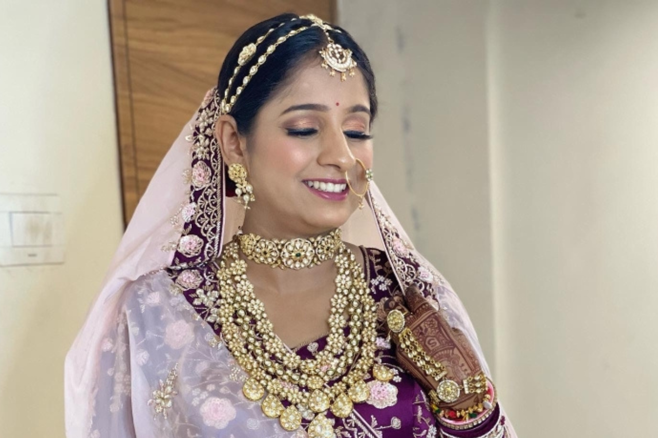 Rajasthani bridal makeup